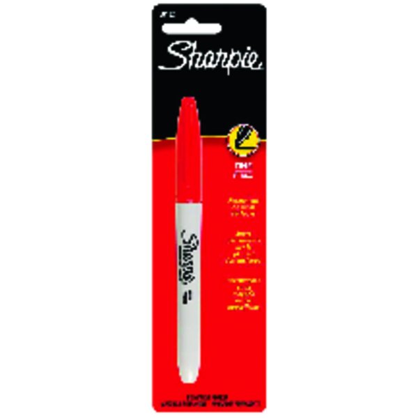 Sharpie Red Fine Tip Permanent Marker 30102